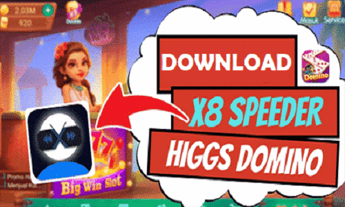 download x8 speeder apk higgs domino
